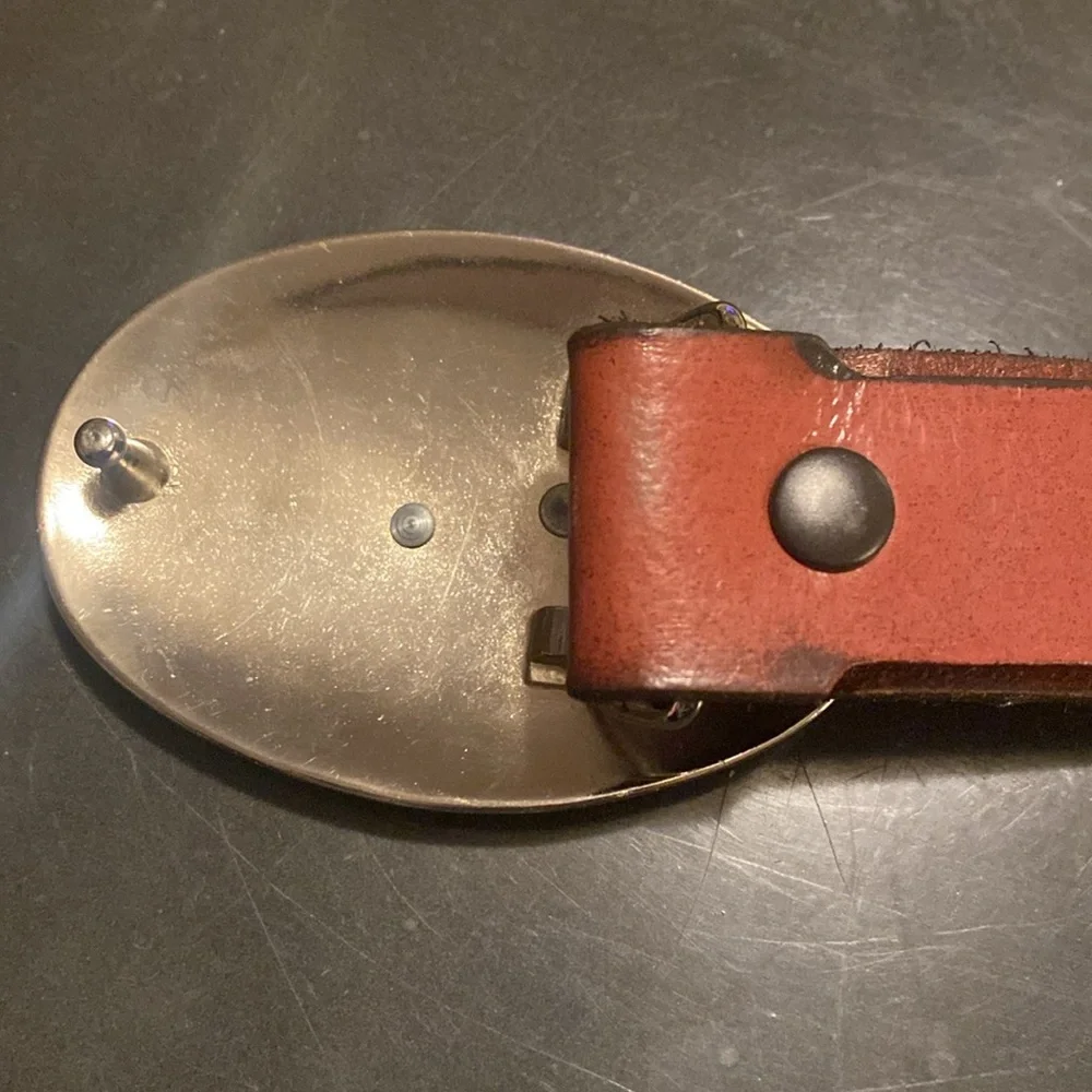 Noon belt leather equestrian